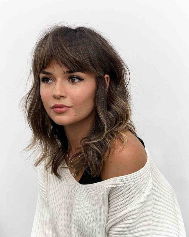 12 Hot Wispy Bangs That Are So Trendy in 2024