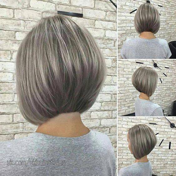 12 Ideas of Short Bob Hairstyles for Women Over 40