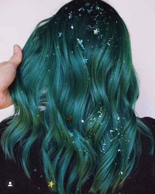 7 Our Favorite Green Hair Colors To Try Any Time Of Year