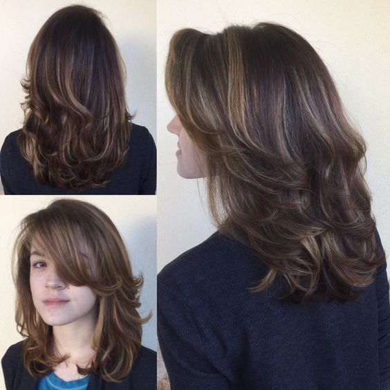 10+ Brightest Medium Layered Haircuts to Light You Up