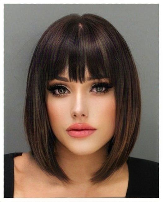 8 Most Universal Medium-Length Haircuts with Bangs