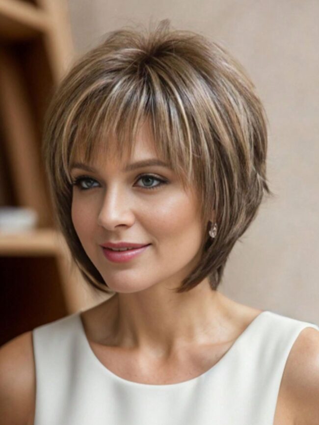 20+ Pretty and Practical Medium Bob Hairstyles