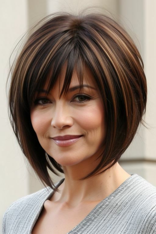 20+ Pretty and Practical Medium Bob Hairstyles